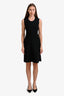 A.L.C Black Bodycon Midi Dress Size M