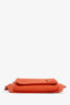 Louis Vuitton Orange Leather Aerogram Takeoff Sling Bag