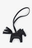 Hermès 2022 Black So Black Leather Rodeo PM Bag Charm