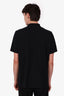 Prada Black Triangle Logo Polo Shirt Size XXXL Mens