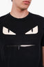 Fendi Black Cotton T-Shirt Size M Mens