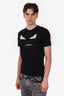Fendi Black Cotton T-Shirt Size M Mens