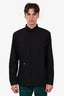 Christian Dior Black Cotton Button Up Shirt Size 42 Mens