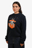 Hermès Black Cotton Graphic 'Boite Suprise' Crewneck Size L