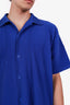 Issey Miyake Blue July Short Sleeve Men's Shirt Size 3