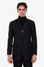 Tom Ford Black Nylon Compact Sartorial Blazer Size 48 Mens