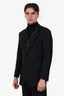 Tom Ford Black Nylon Compact Sartorial Blazer Size 48 Mens