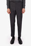 Tom Ford Grey Mohair Silk Trousers Size 48 Mens