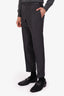 Tom Ford Grey Mohair Silk Trousers Size 48 Mens