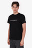 Givenchy White/Black Cotton Logo T-Shirt Size XS Mens