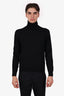 Tom Ford Grey Wool Turtleneck Knit Sweater Size 48 Men's