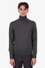 Tom Ford Grey Wool Turtleneck Knit Sweater Size 48 Mens