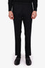Tom Ford Black Wool Trousers Size 48 Mens