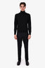 Tom Ford Black Wool Trousers Size 48 Mens