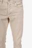 Tom Ford Beige Denim Straight Leg Jeans Size 32 Mens