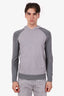 Loro Piana Grey Cotton Knit Hoodie Size S Mens