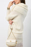 Pre-loved Chanel™ 2021 White Lambskin Hobo Bag GHW