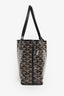 Goyard 2024 Black Goyardine Coated Canvas Mini Anjou Tote Bag with Pouch