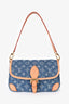 Louis Vuitton Blue Denim Monogram Diane Shoulder Bag