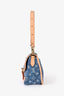 Louis Vuitton Blue Denim Monogram Diane Shoulder Bag