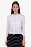 Vince White Wool Cashmere Blend Cardigan Size XS