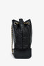 Pre-loved Chanel™ 2021+ Black Leather Two Tone Gabrielle Backpack