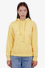 Acne Studios Yellow Cotton Hoodie Size S