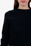Helmet Lang Black Wool Sweater Size S