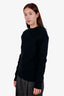 Helmet Lang Black Wool Sweater Size S