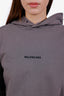 Balenciaga Grey Virgin Wool Crewneck Sweater Size XS