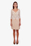 Pre-loved Chanel™ Beige Cotton Mini Skirt Size 40