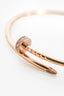 Cartier 18k Yellow Gold Juste un Clou Bracelet With Diamonds Small Model Size 16