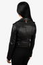 Mackage Black Leather Jacket Size XXS