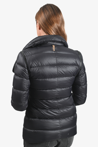 Mackage Black Nylon Quilted Puffer Size M