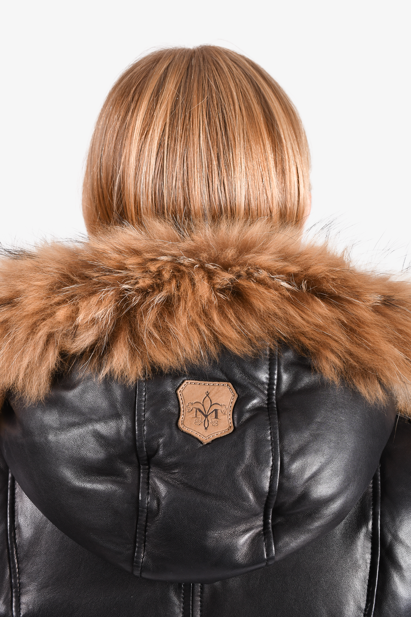 Mackage leather jacket with 2025 fur