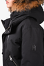 Mackage Black 'Dixon 2 in 1' Down Bomber Jacket with Fur Hood Size 44 Mens