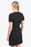 Maje Black Knit Detail Dress Size 3
