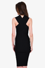 Maje Black Ribbed Knit 'Rochester' Dress Size 1