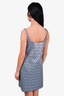 Maje Blue Patterned Mini Dress