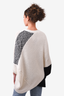 Maje White/Black Cape Style Sweater Size O/S