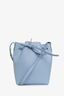 Mansur Gavriel Baby Blue Leather Bucket Bag