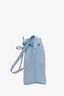 Mansur Gavriel Baby Blue Leather Bucket Bag