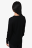 Markus Lupfer Black Sequin Dog Sweater Size S