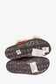 Marni Brown Shearling Sheepskin Sandals Size 36