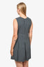 Marni Dark Green/White Printed Sleeveless Dress Est. Size M