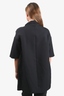 Marni Navy Wool Oversized Coat Size 38