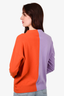 Marni Purple/Orange Cashmere Button Down Cardigan Size 38