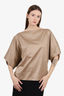 Marni Taupe Boatneck Top Size 40
