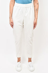Marni White Slim Cut Cropped Pants Size 42