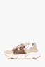 Max Mara Brown/Beige Sneakers Size 37.5